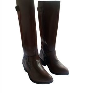 Women's Mia Sz 6 Tall Vegan Leather Boots